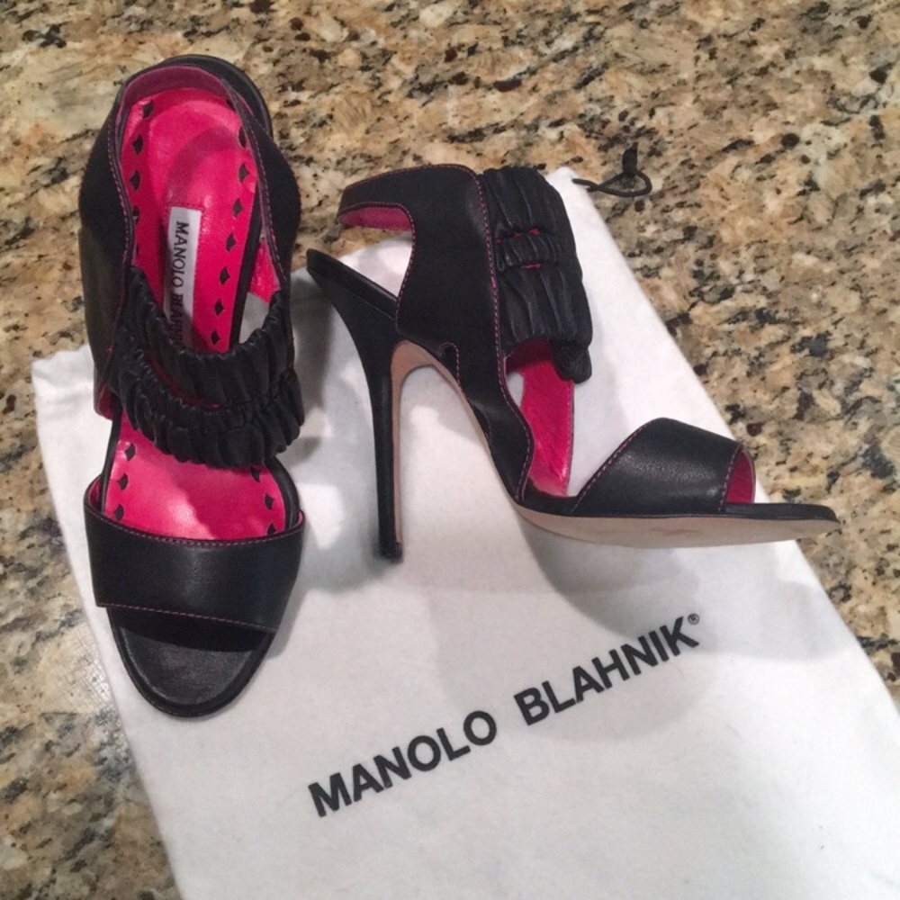 Manolo Blahnik Slingback Heels